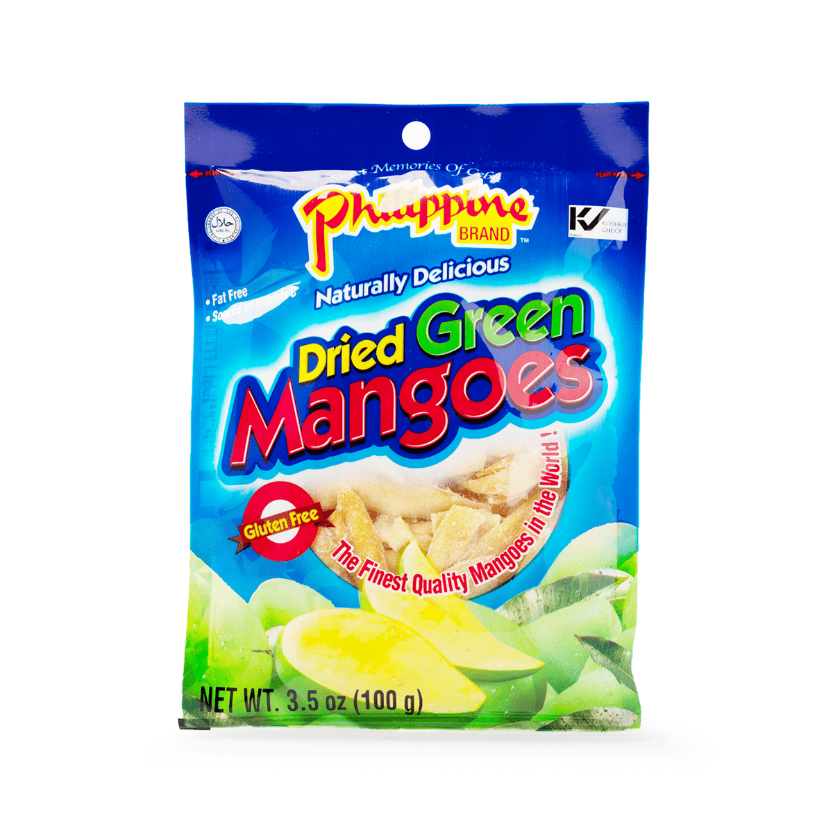 Mangoes Verdes Secos Philippine 100 gramo(s)