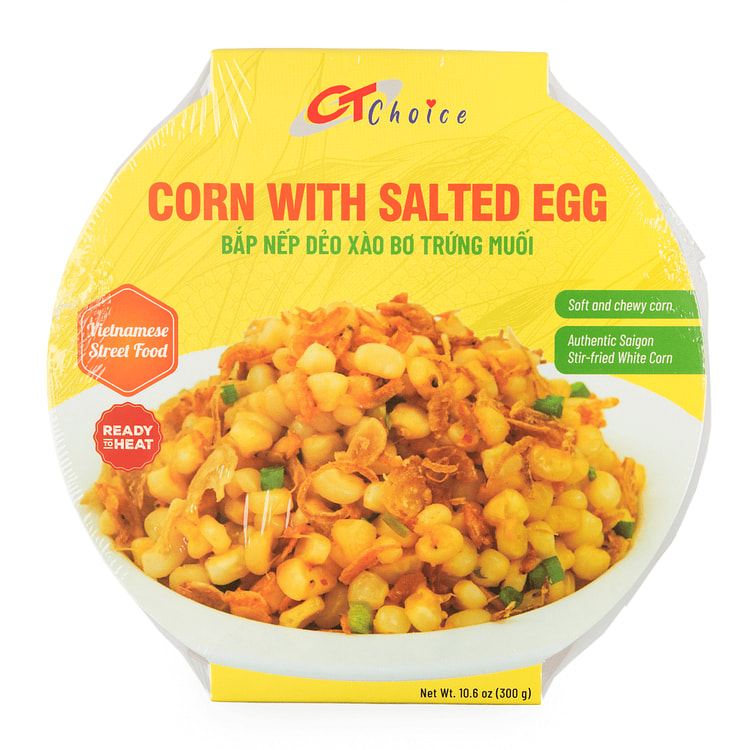 CT Choice Stir-fried Corn with Dried Shrimp and Butter Salted Egg Yolk, Fro