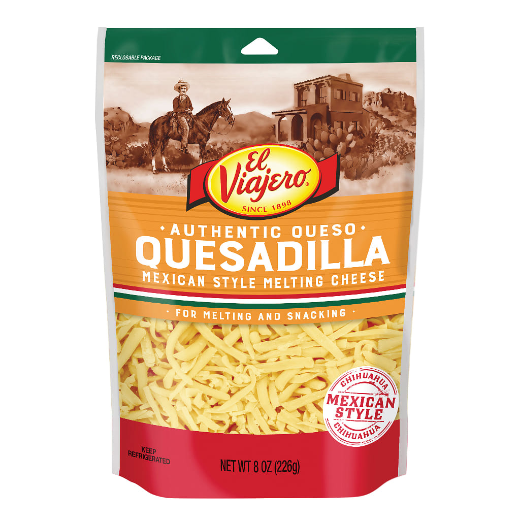 El Viajero Shredded Mexican Style Melting Cheese 8 oz