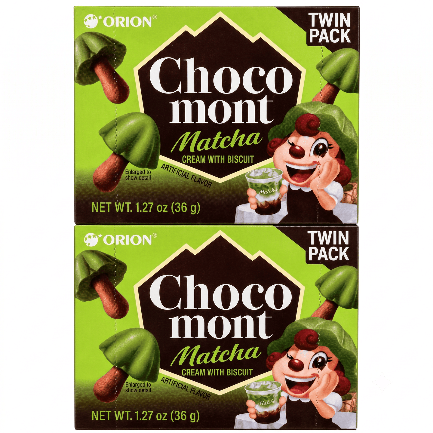 ORION Choco Mont Matcha Cream 2.54 oz