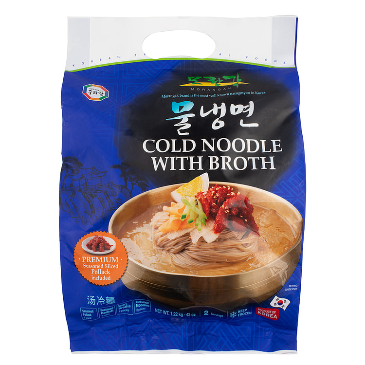 Surasang Cold Noodle with Broth and Seasoned Pollack (Mul Nangmyun) 43 盎司