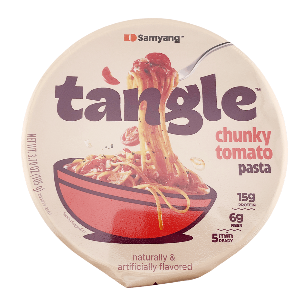 SAMYANG TANGLE Chunky Tomato Pasta Big Bowl 105 克