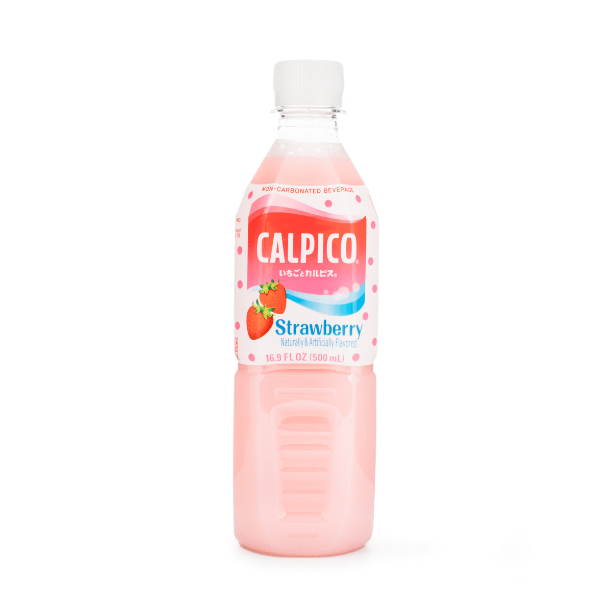 Calpico Non-Carbonated Soft Drink, Strawberry Flavor 16.9 fl.oz
