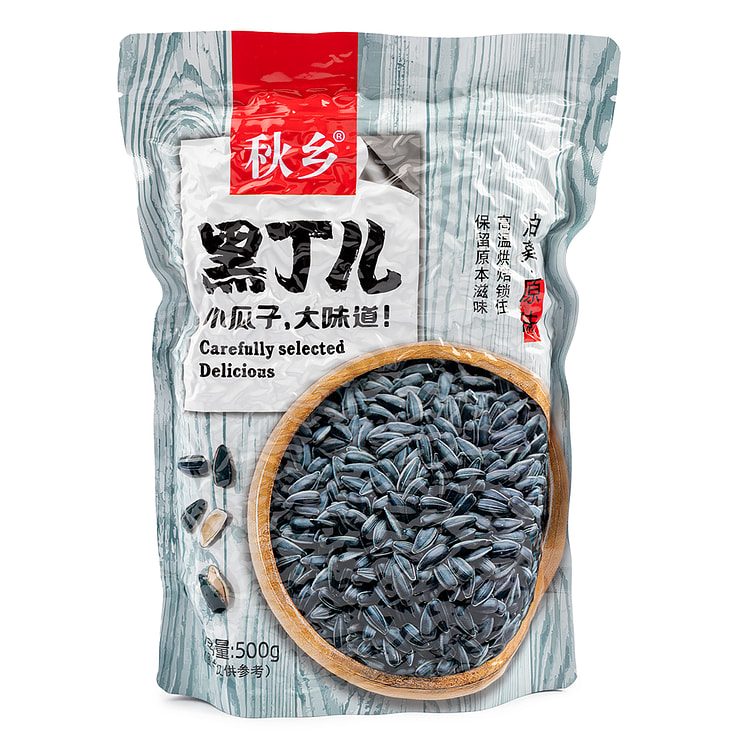秋乡黑丁儿小瓜子 原味 大包装 500 克