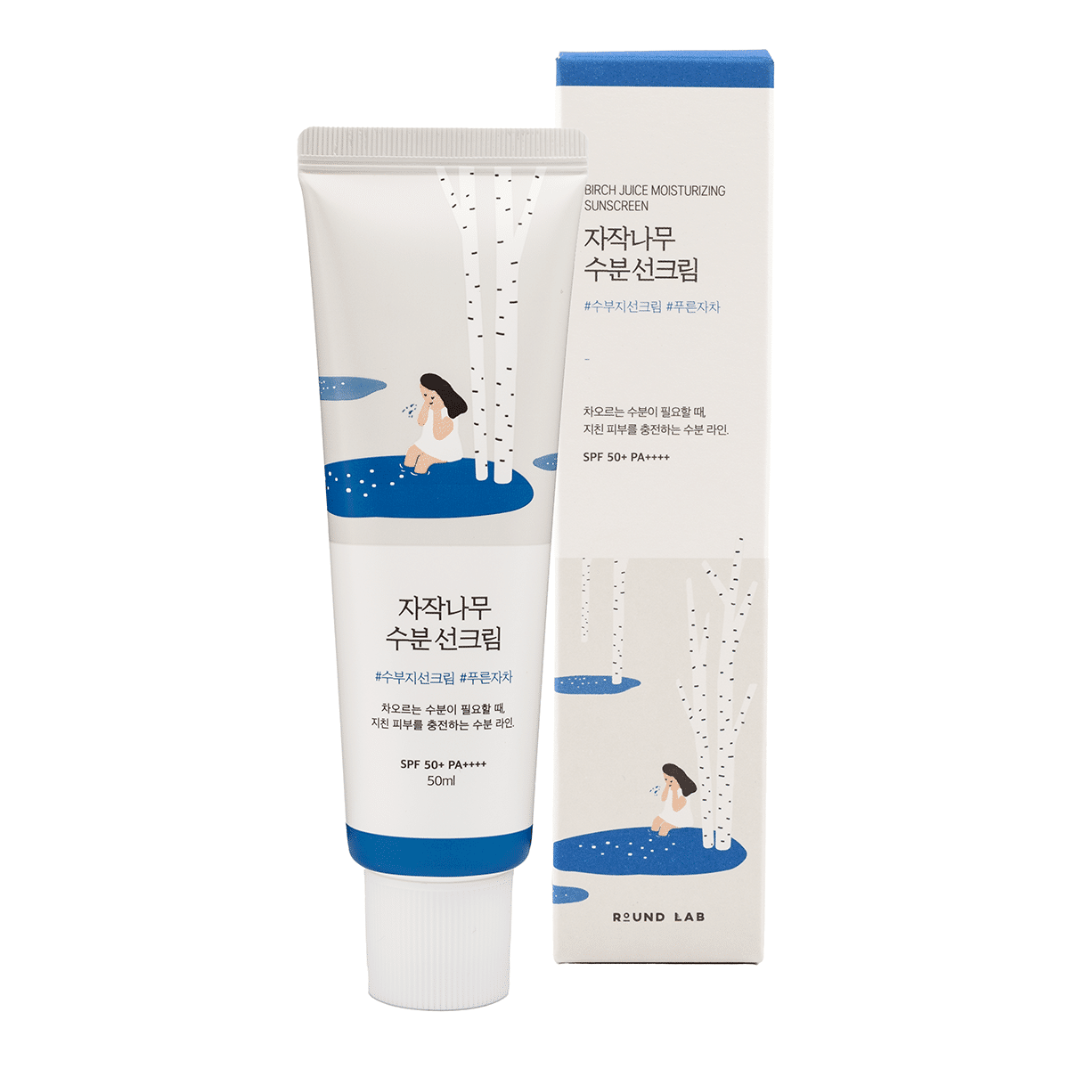 ROUND LAB Birch Juice Moisturizing Sunscreen SPF50+ PA++++ 50 ml