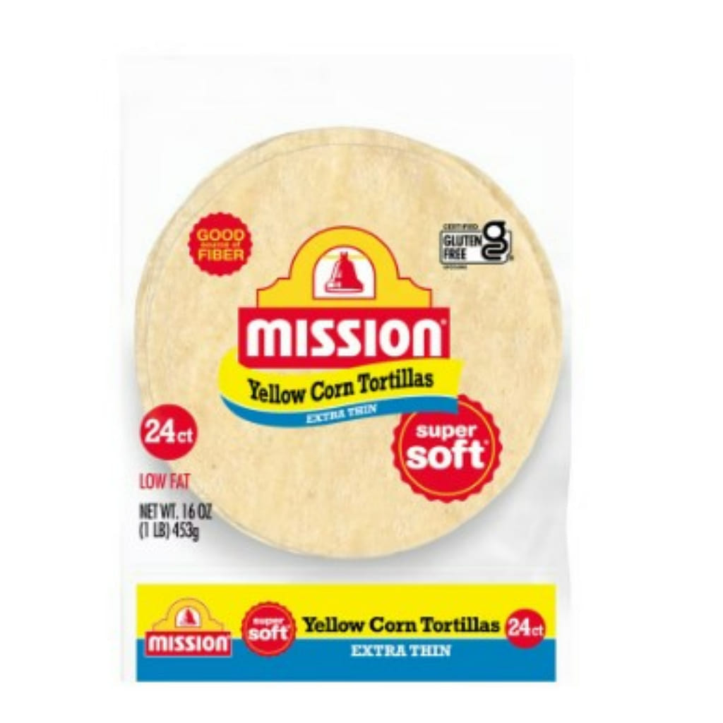 Mission Yellow Corn Tortillas Extra Thin 0.66 onça(s)*24 unidade