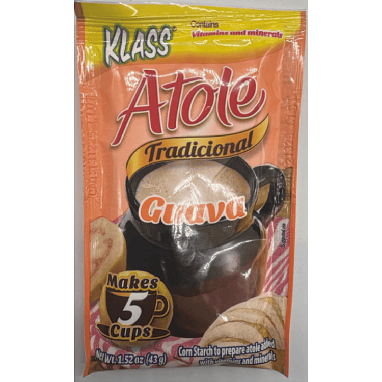 Klass Atole Guava Flavor 1.52 oz (min 3)