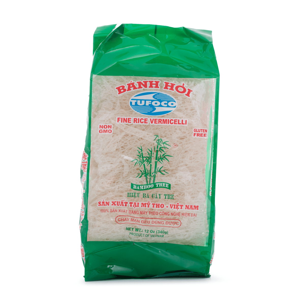 Macarrão Fino de Arroz Banh Hoi Bamboo 12 onça(s)