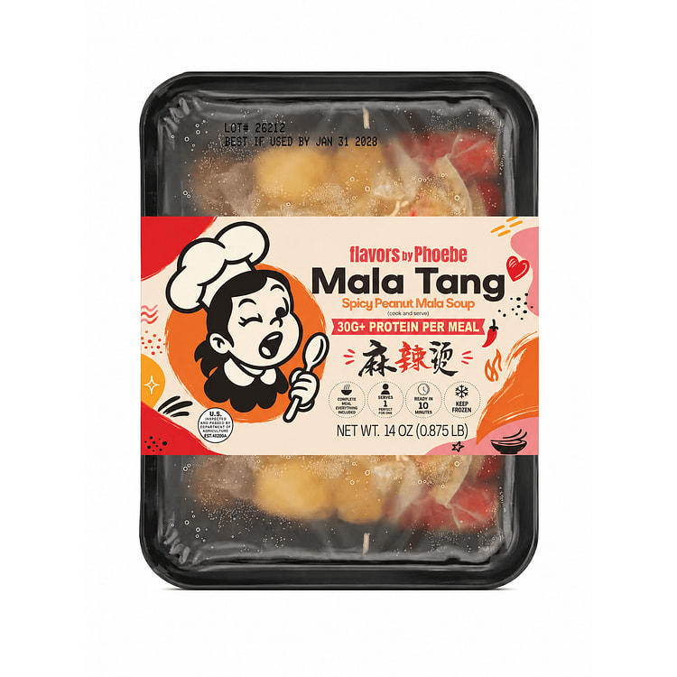 好口福 麻辣烫 麻辣花生汤底料理包 400-410 克