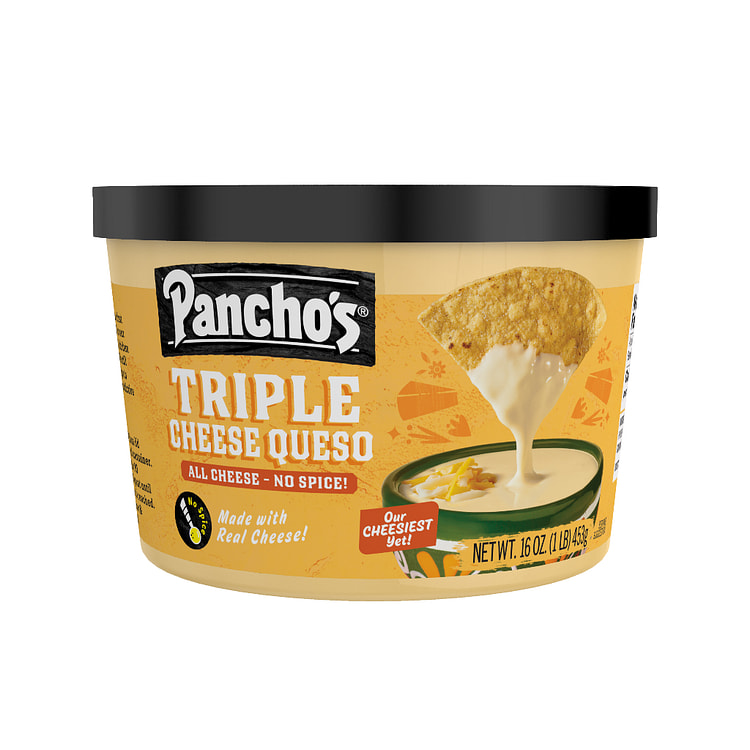 Pancho's Triple Cheese Queso Dip 16 oz