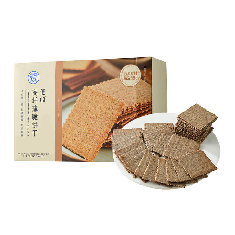 LOW-GI HIGH-FIBER CRISPY BISCUITS 220 g