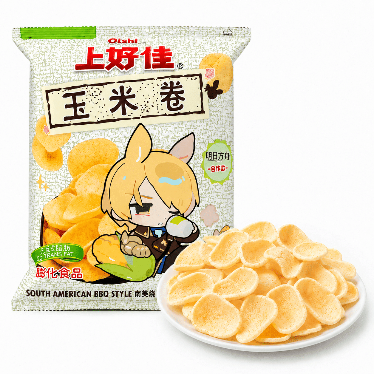 Oishi 콘칩 80 그램