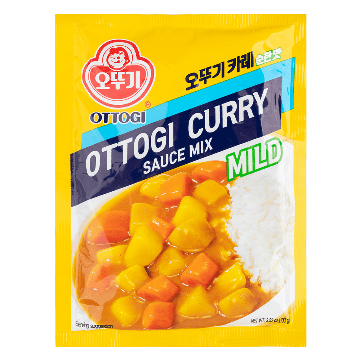 오뚜기카레 순한맛 100g 3.5 온스