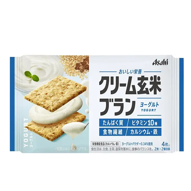 Asahi Cream Genmai Blanc Yogurt 72 克
