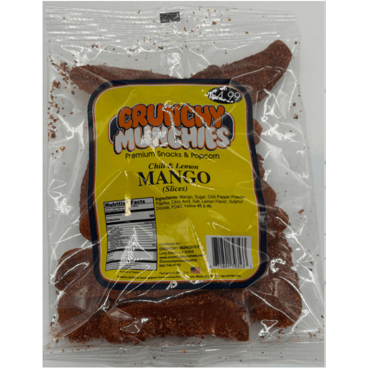 Crunchy Munchies Spicy Mango Slices 10 oz