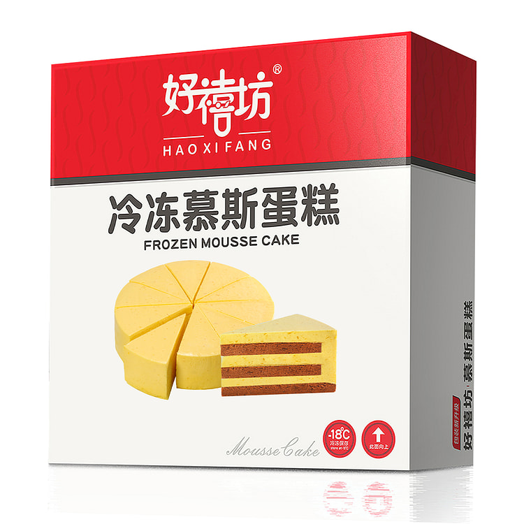 好禧坊 芒果慕斯蛋糕 8寸  (切片装) 1 盒