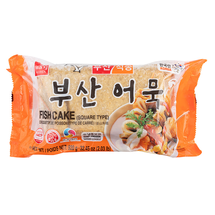 Wang Korea 釜山鱼饼 冷冻
