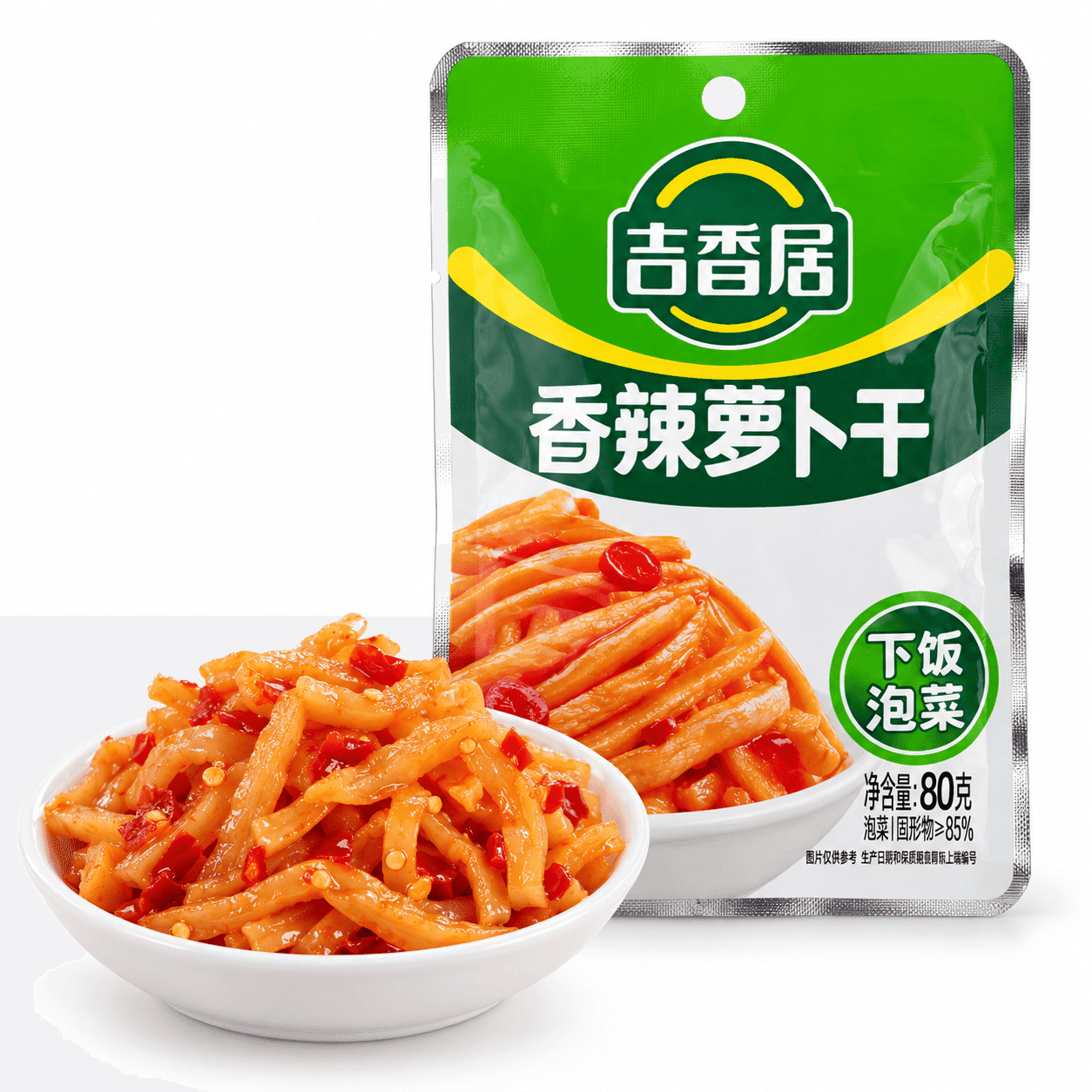 Ji Xiang Ju Spicy Pickled Radish 135 g
