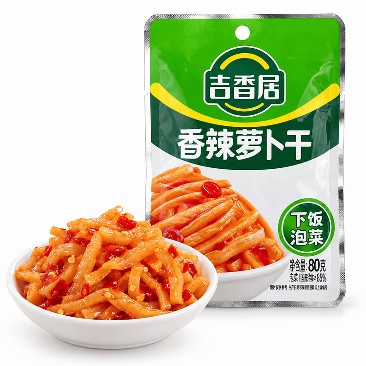 Ji Xiang Ju Spicy Pickled Radish 135 g (min 2)