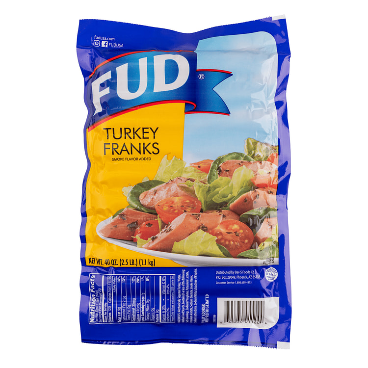 Salsichas de Peru, Fud 40 oz