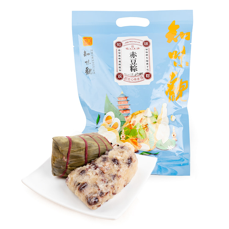 知味观 赤豆粽 杭州特产 冷冻 2 个