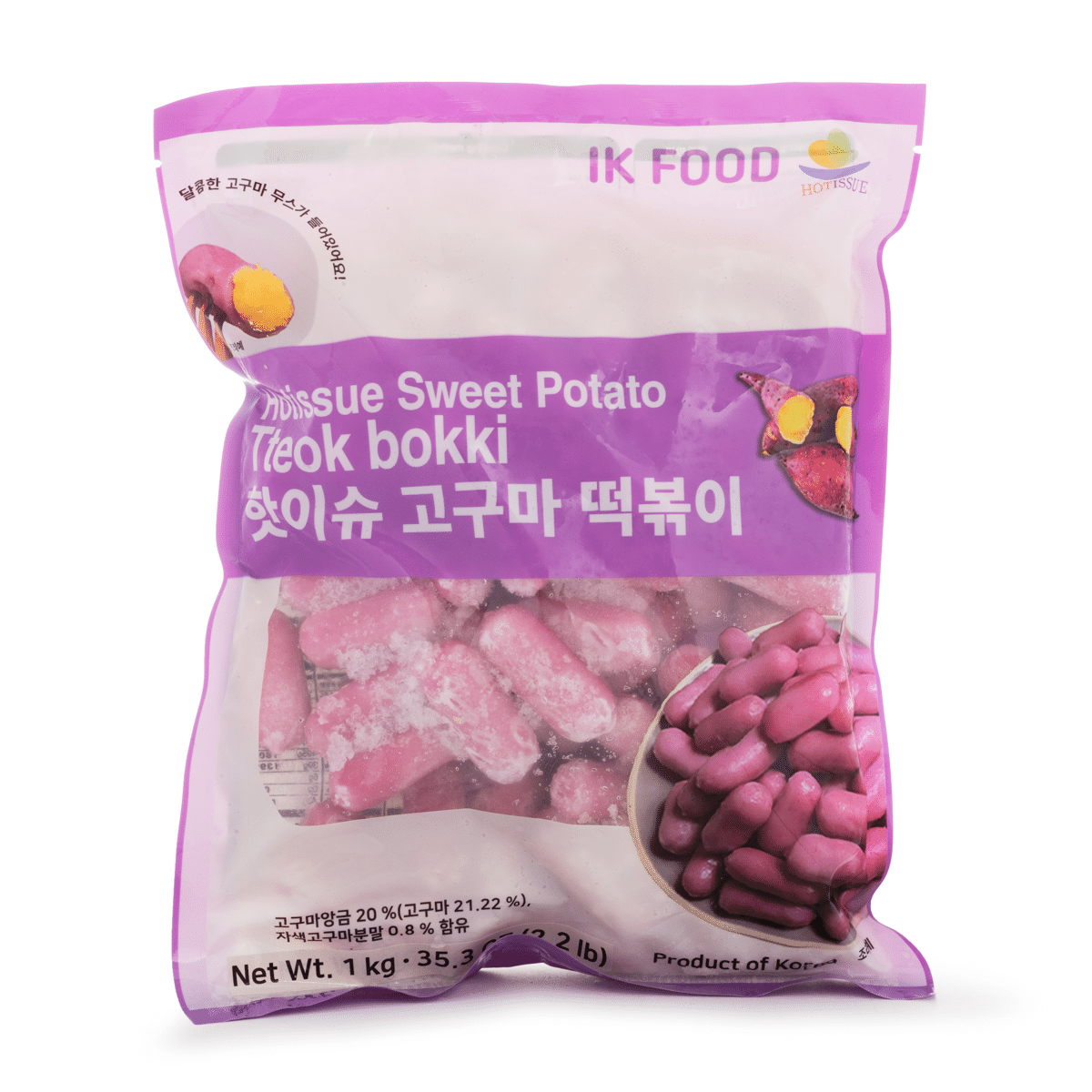 Hotissue Sweet Potato Rice Cake 2.2 lb