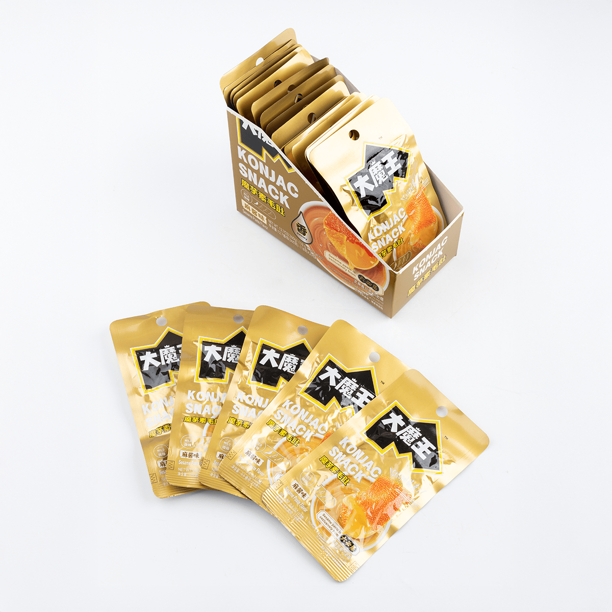 もんもく MOWON KONJAC SNACKS- SESAME 360 グラム - Weee!