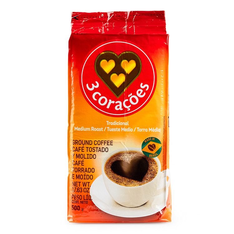 Café Tradicional 3 Corações 500 g