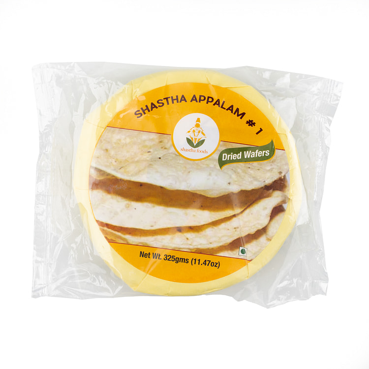 Shastha Appalam dried wafers 325 克