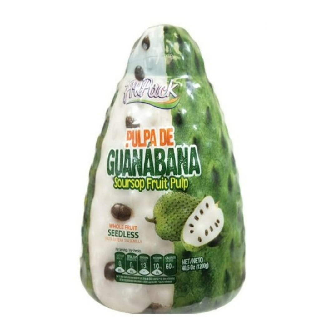 FruPack Polpa de Graviola Polpa de Fruta de Graviola 40.5 oz