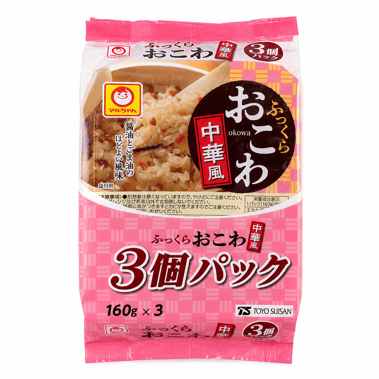 Chinese Style Microwavable Rice 3P 480 g
