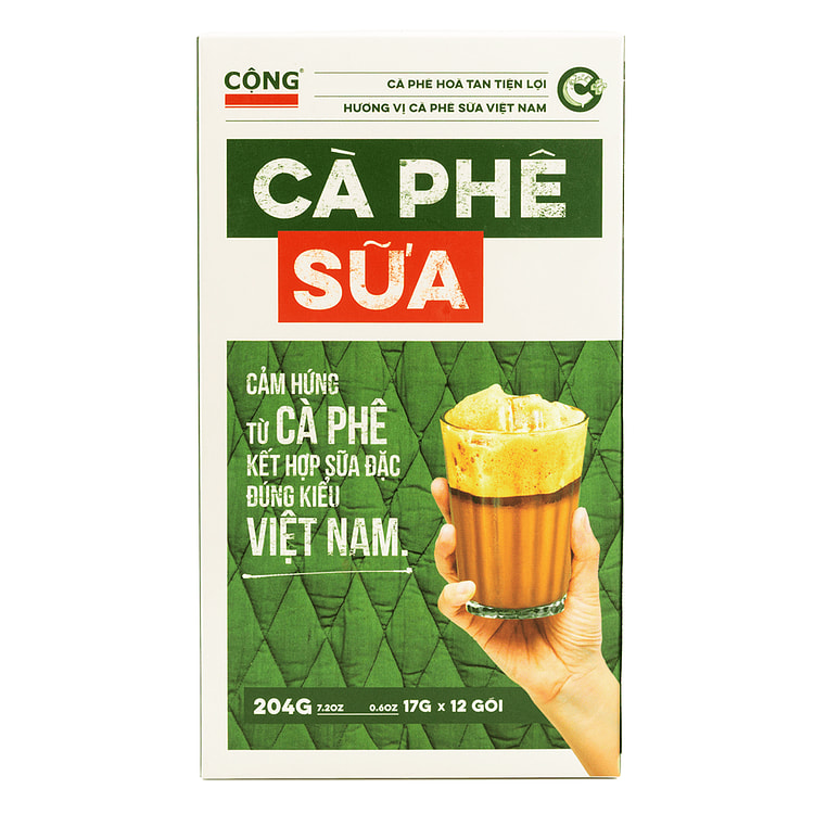 Cong Instant Brown Coffee 0.59 oz*12 pack