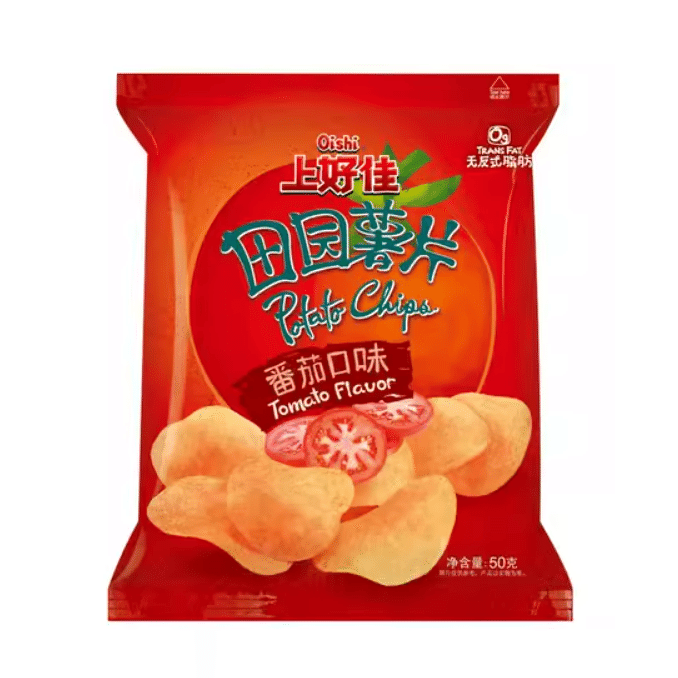 Oishi Tomato Potato Chips 50 g