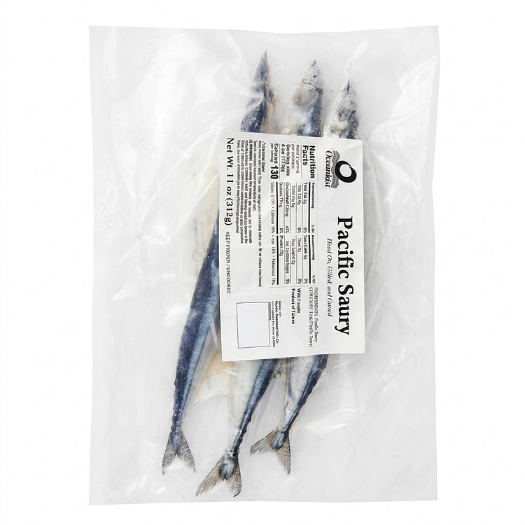 Wild Whole Pacific Saury 11 oz