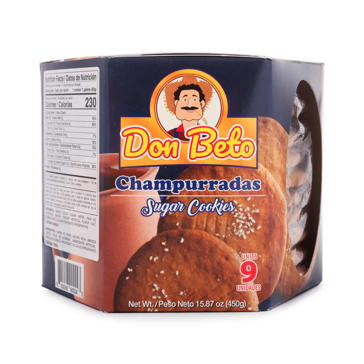 Don Beto Champurrada Sugar Cookies 19 oz