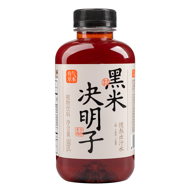 果子熟了 有气草本 黑米决明子植物饮料 500 毫升
