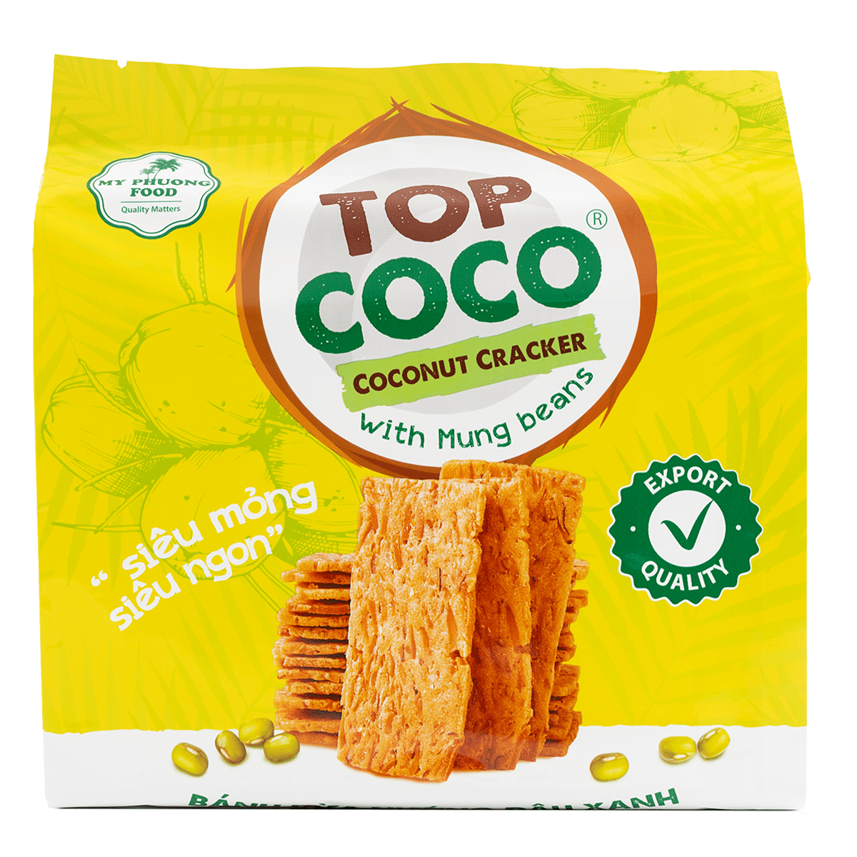 Top Coco Biscoito de Coco com Feijão Mungo 5.29 oz