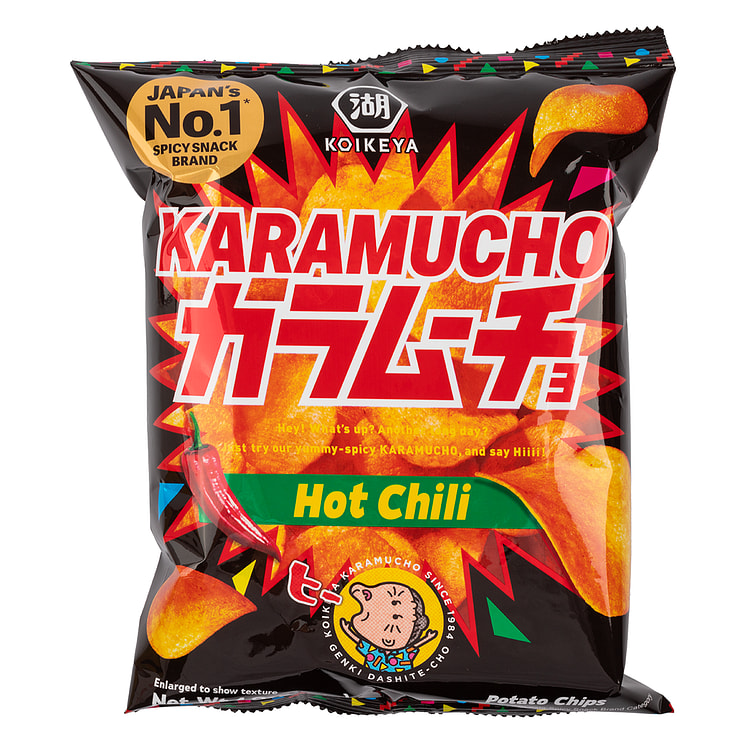 湖池屋 平切洋芋片 劲辣唐辛子味