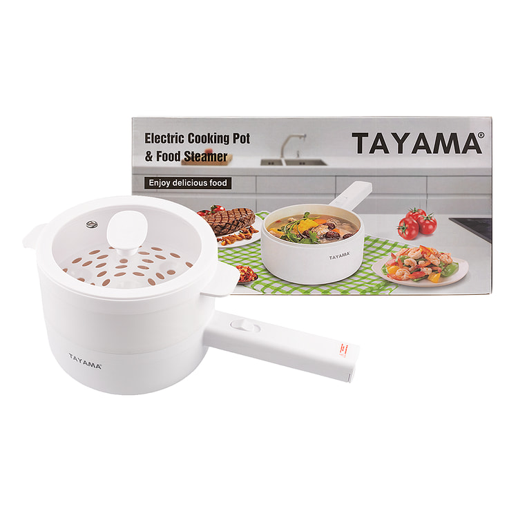 Tayama® 1.5L 烹饪电锅 带食物蒸笼 1 箱