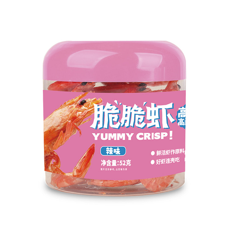 香海 虾脆脆 香辣味 【李诞直播间同款】 52 克