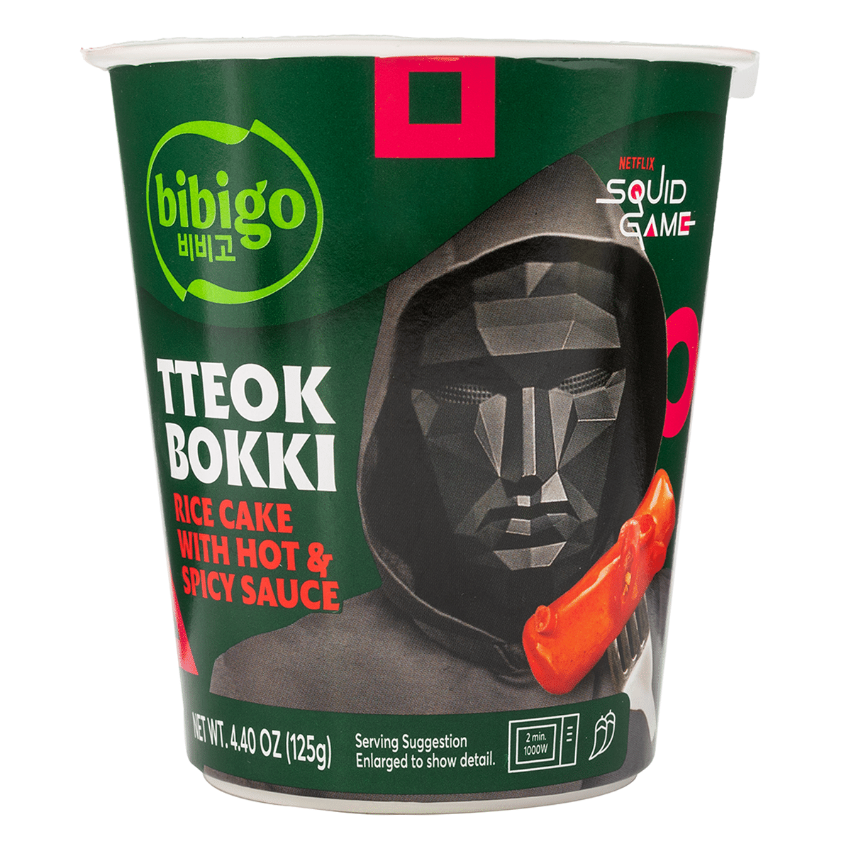CJ Bibigo Tteokbokki Spicy Flavor 125 g*24 pack