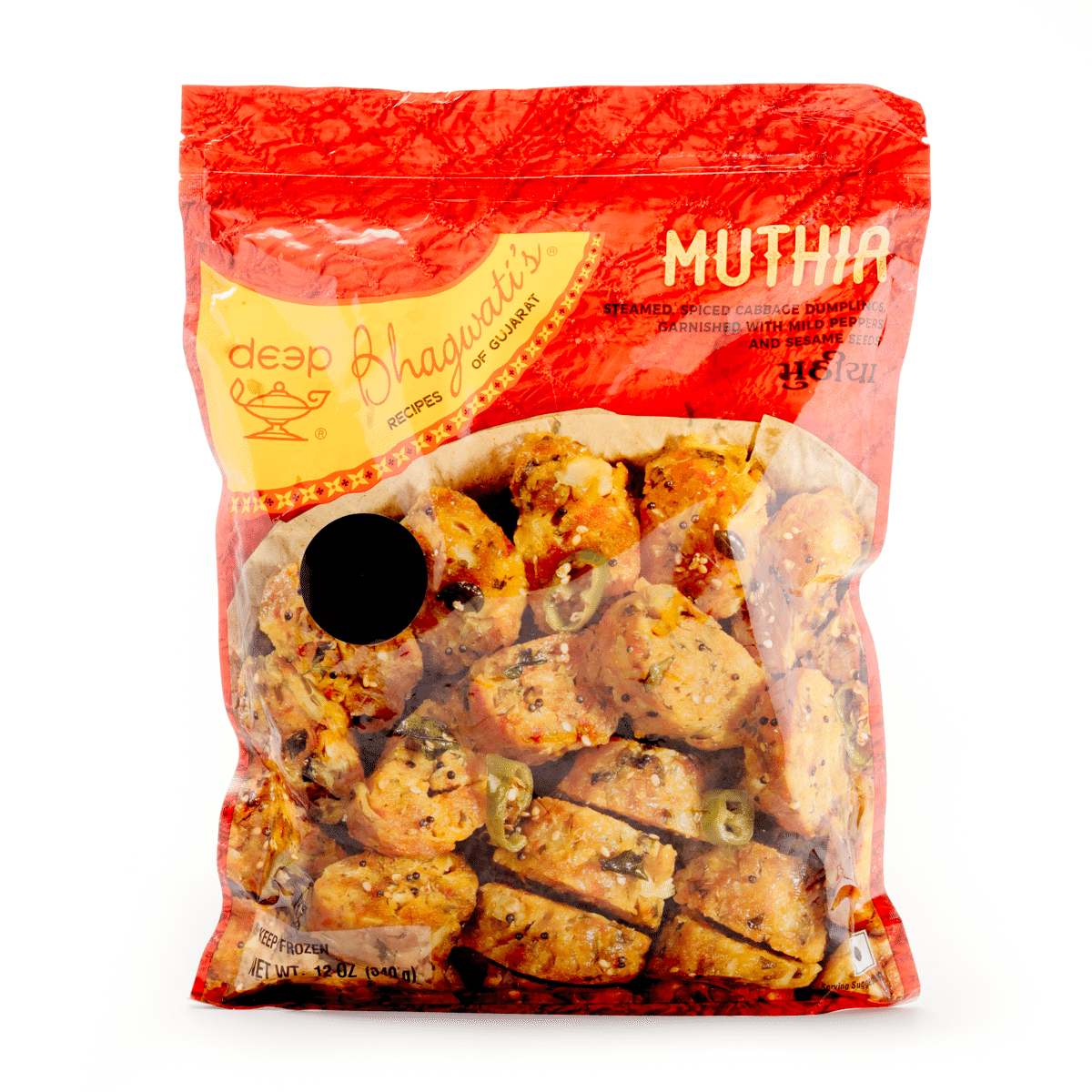 Deep Bhagwati's Muthia, Frozen 12 oz