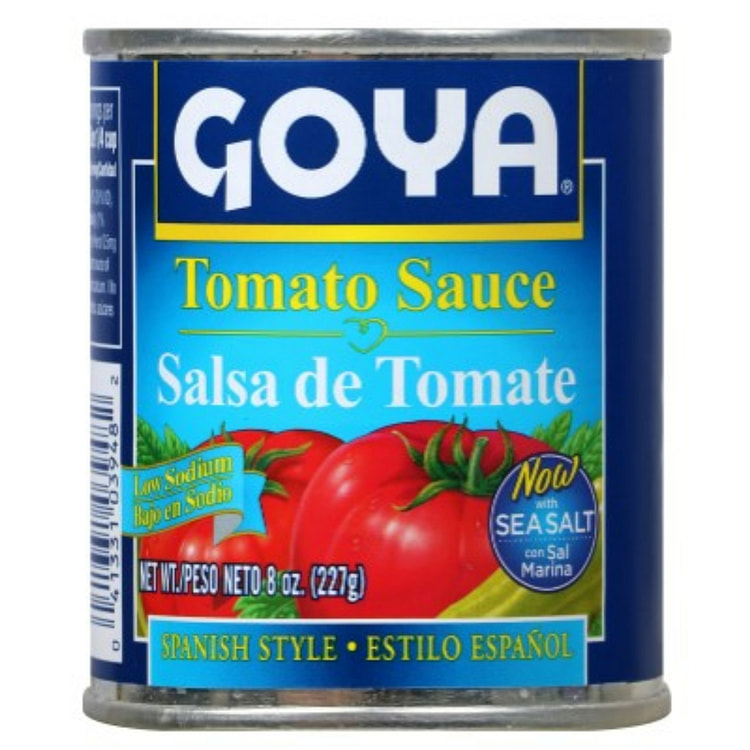 Salsa de Tomate Goya Baja en Sodio 8 onza(s)