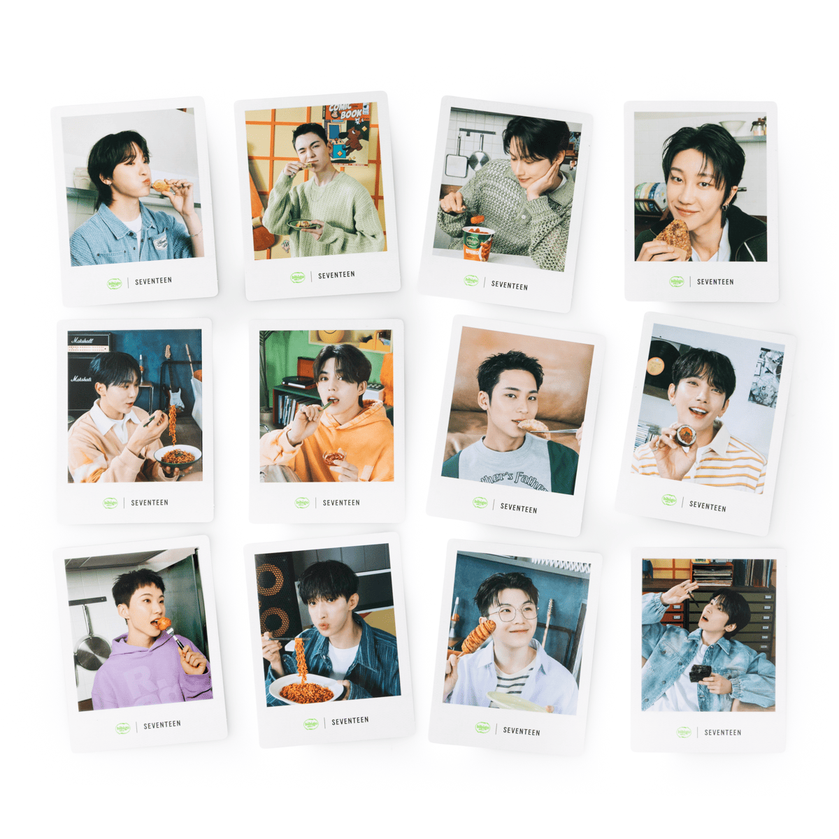 Get bibigo & seventeen photocard set 199-200 case Delivered | Weee