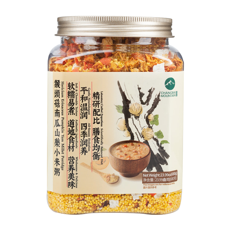 长白山 猴头菇南瓜山药小米粥 煲粥料 680 克