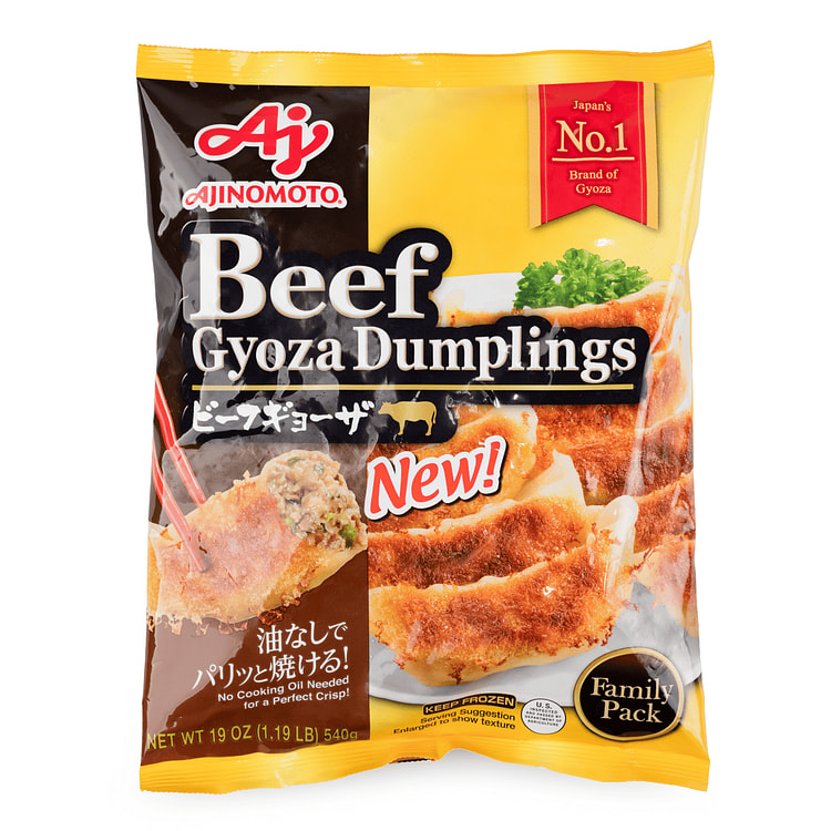 Ajinomoto Beef Gyoza Dumplings, Frozen 1.54 lb