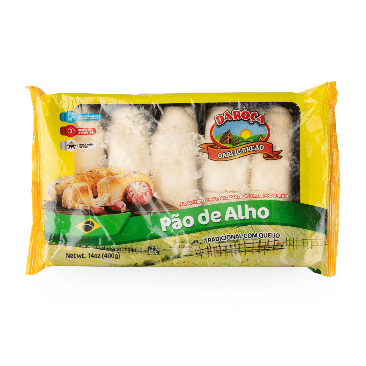 Da Roça Garlic Bread 400 g