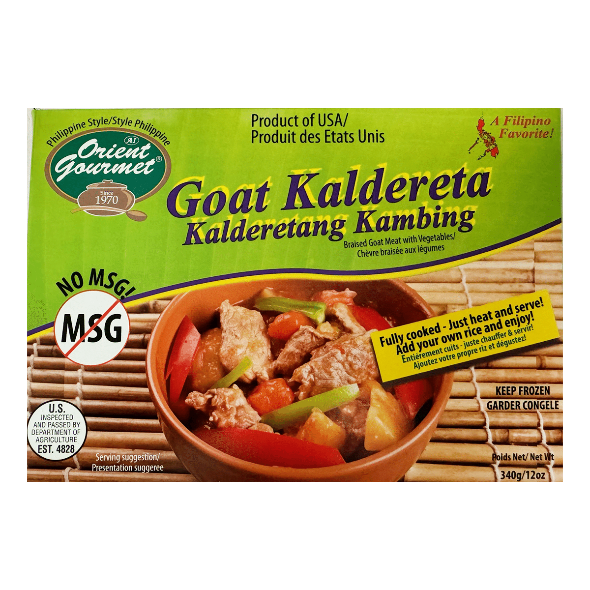 Orient Gourmet Kalderetang Kambing 12-13 oz