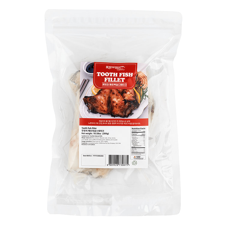 银鳕鱼排 300 克