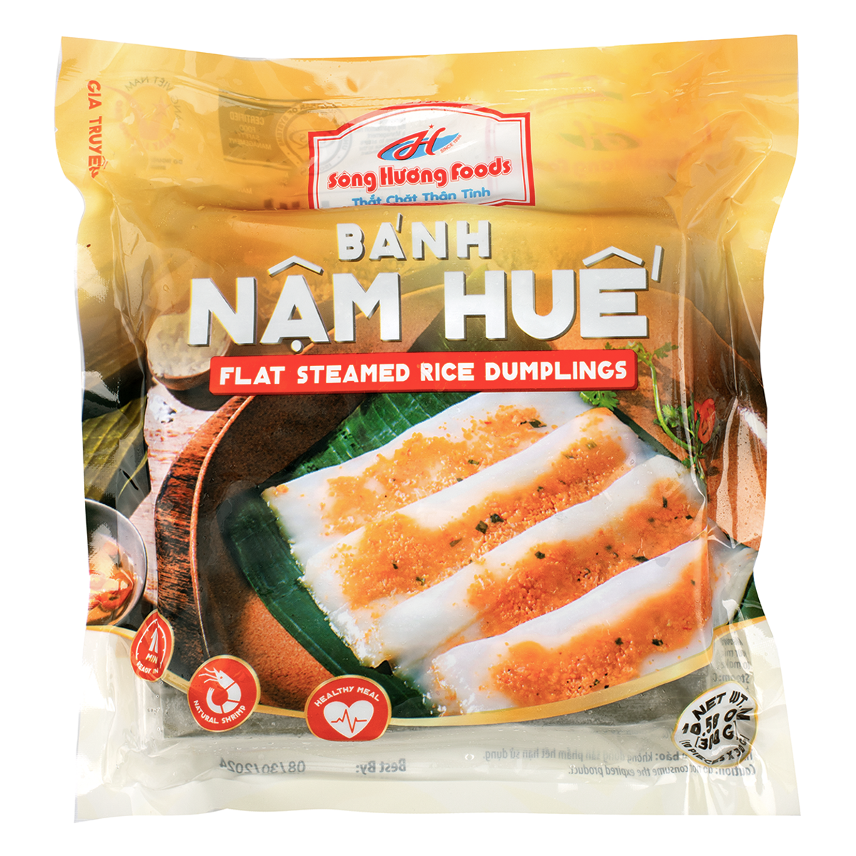 Get Song Huong Flat Steamed Rice Dumplings, Frozen (10 Pieces) 300 g ...